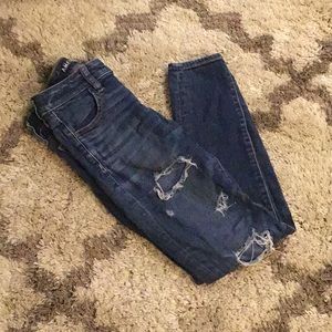 American eagle ripped jeans